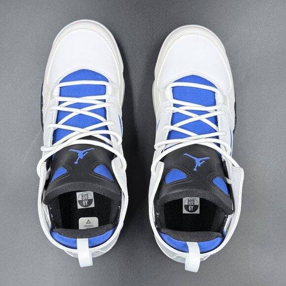 Air Jordan Flight Club 91 GS 'White Hyper Royal' - Picture 5 of 15